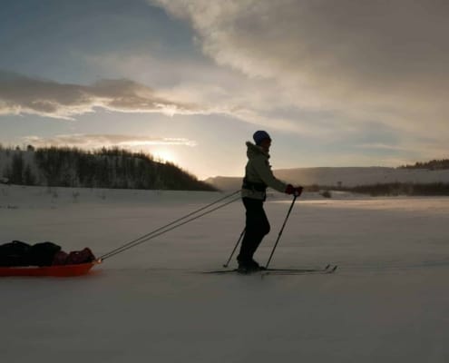 P1160751 Aeliane van den Ende over de Arctic Grand Slam in Zweden