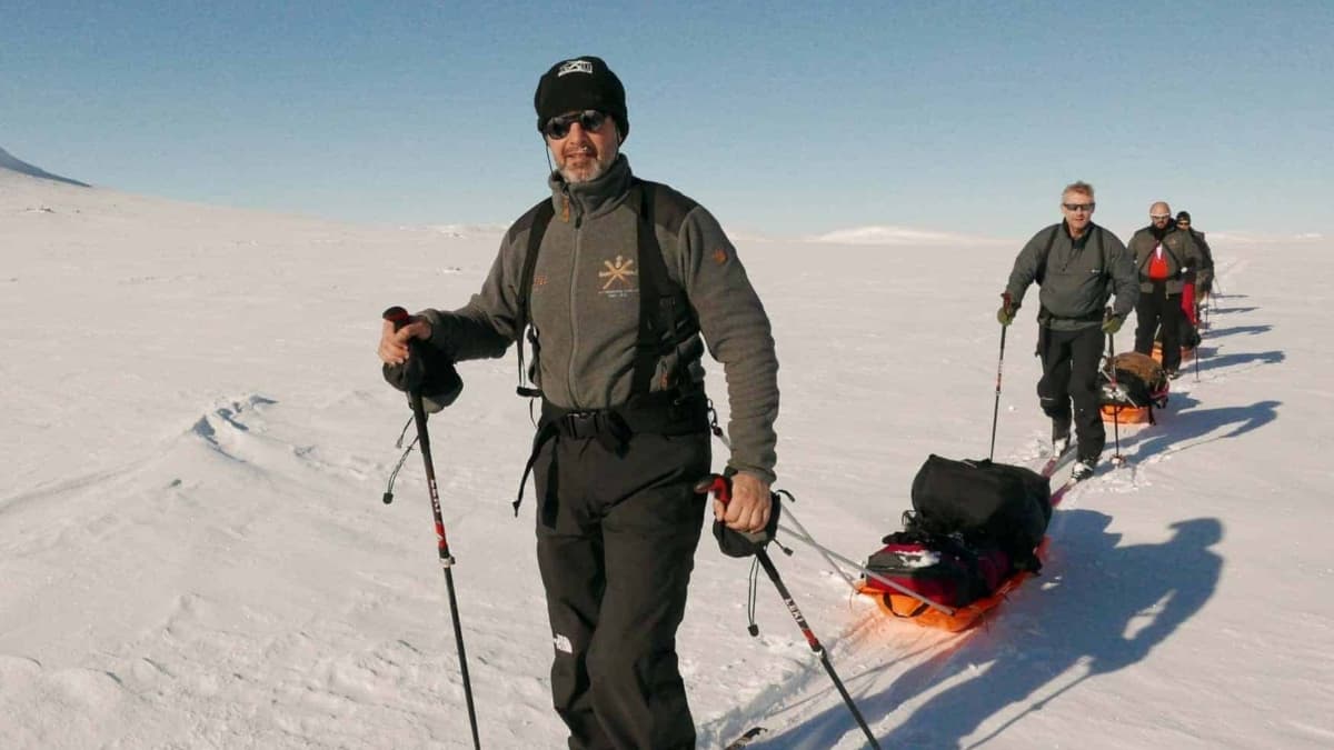 Heroes of Telemark on Hardangervidda Norway