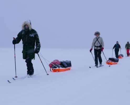 Arjen Treurniet tijdens de Arctic Grand Slam in Zweden