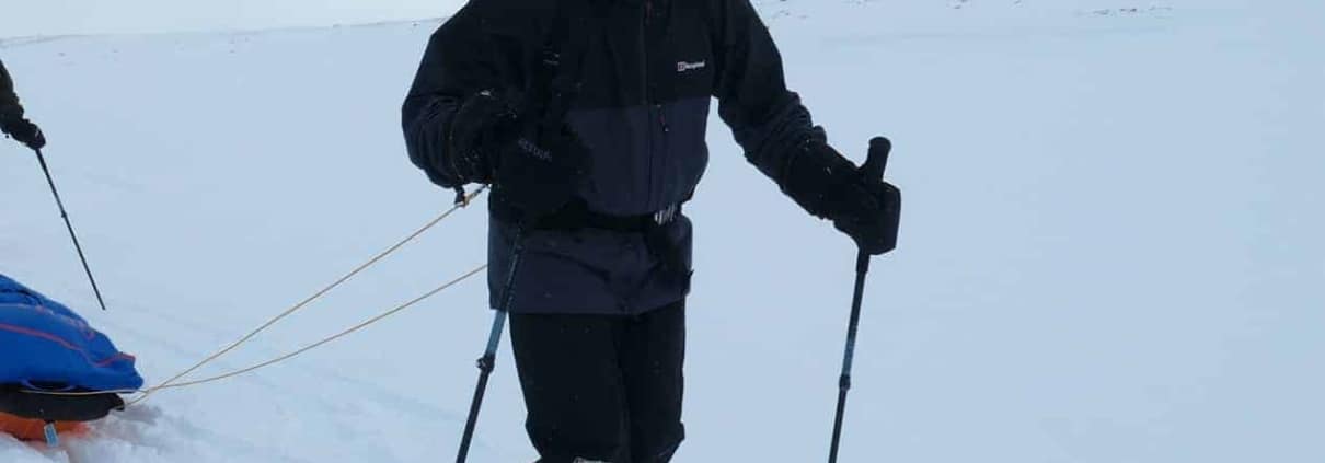 Arctic Adventure 2020 077 Steffen Sporry over de Heroes of Telemark Expeditie in Noorwegen