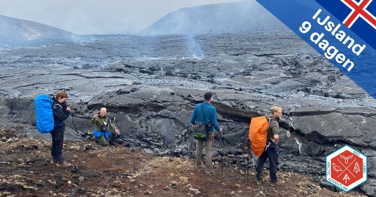 Fagradalsfjall Lava Field in Iceland