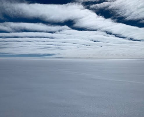 Navigeren in de winter met kompas op Groenland