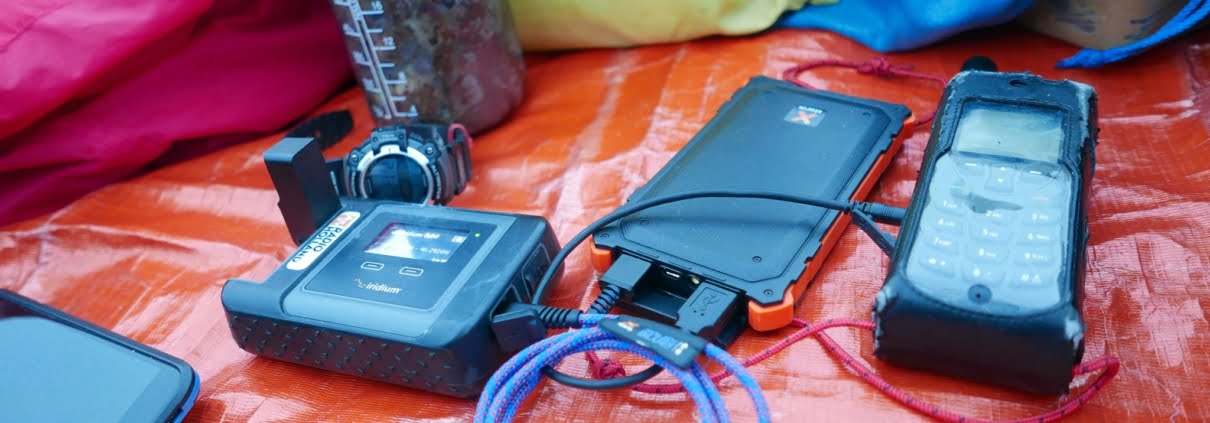 Iridium Go en powerbank