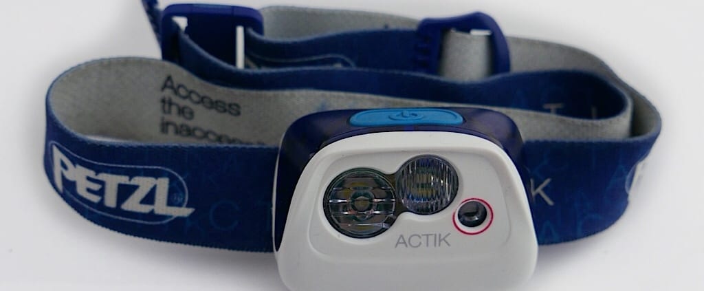 Petzl Actic Hoofdlamp De eenvoud van de Petzl Actik hoofdlamp