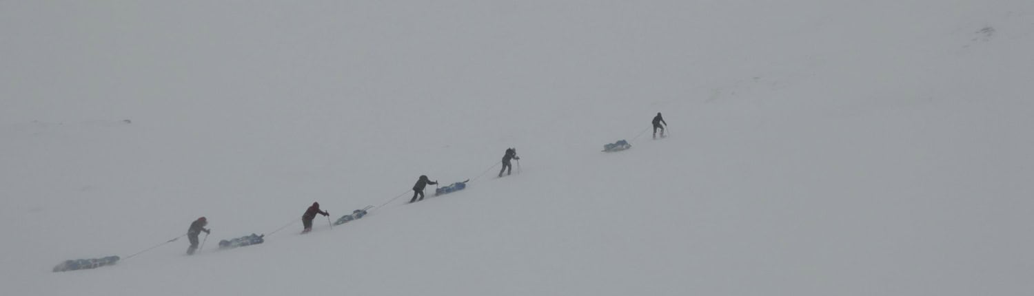 Sarek Extreme expeditie met beklimming kebnekaise