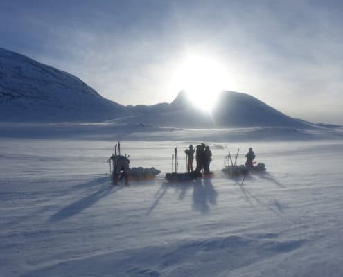 Kungsleden Winter Trail in Zweden 8 PILOT: KEBNEKAISE CONQUEST
